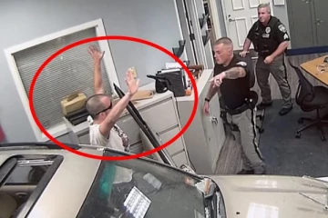 சினிமா பாணியில் காவல் நிலையத்திற்குள் காரை விட்ட நபர்: இளைஞர் மீது பாய்ந்த வழக்குகள்