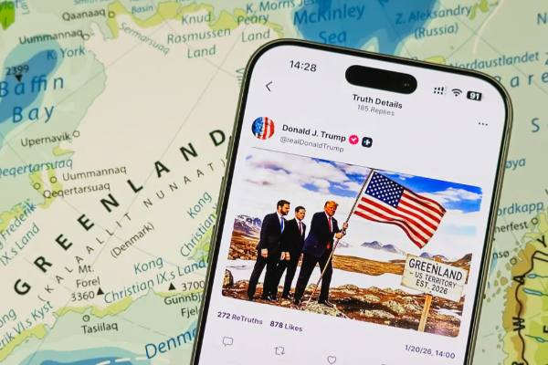 ட்ரம்பால் தொடரும் பதற்றம்! பகிர்ந்துள்ள AI படத்தால் பெரும் பரபரப்பு.. | Trump Shares Ai Photo Of Greenland