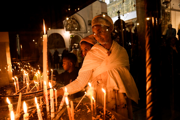 2 ஆண்டுகளுக்கு பின் பெத்லகேமில் குவியும் சுற்றுலா பயணிகள் | Tourists Flock To Bethlehem After 2 Years