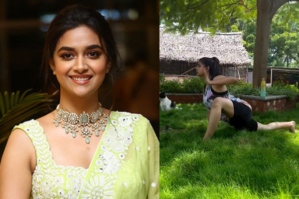 வித்தியாசமான ஒர்கவுட்டில் மிரட்டும் நடிகை கீர்த்தி சுரேஷ்.. வீடியோவை நீங்களே பாருங்க | Keerthy Suresh Animal Flow Workout Video வித்தியாசமான ஒர்கவுட்டில் மிரட்டும் நடிகை கீர்த்தி சுரேஷ்.. வீடியோவை நீங்களே பாருங்க | Keerthy Suresh Animal Flow Workout Video