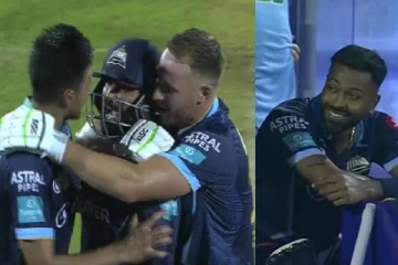 2 பந்தில் 2 சிக்ஸர் அடித்து பஞ்சாப் அணியை பஞ்சராக்கிய திவாட்டியா - கரகோஷம் எழுப்பிய ரசிகர்கள்