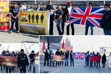 பிரித்தானியாவில் விடுதலைப் புலிகள் மீதான தடையை நீக்குவதற்காக நடைபயணம் ஆரம்பம்