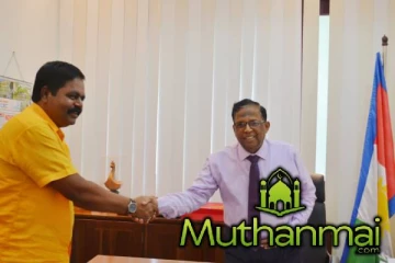 வடக்கின் வெள்ள அனர்த்தம் தொடர்பில் ஆளுநருடன் கலந்துரையாடிய சிறீதரன்