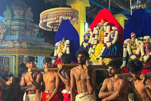 பிரபல முருகன் ஆலயத்தில் 645, 000 ரூபாவிற்கு ஏலம் விடப்பட்ட மாம்பழம்; பக்தர்கள் மகிழ்ச்சி! | Mango Auctioned For Rs 645 000 Murugan Temple Kili