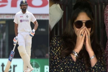 ரோகித் சதம் அடிப்பதற்குள்... மனைவி ரித்திகா பட்ட பாடு! கமெராவில் சிக்கிய காட்சிகள்