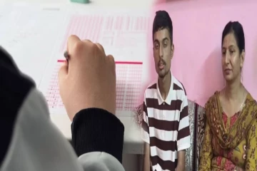 மகனின் பயிற்சியில் 82% மதிப்பெண்: 22 ஆண்டுகளுக்குப் பிறகு சாதித்த மாற்றுத்திறனாளி தாய்!