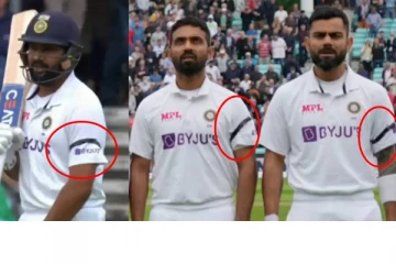 இந்திய வீரர்கள்  ஏன் கருப்பு பட்டை அணிந்து விளையாடினார்கள் தெரியுமா? வைரலாகும் புகைப்படம்