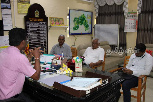 முல்லைத்தீவு அரசாங்க அதிபருக்கும் உலக உணவுத்திட்ட இணைப்பாளருக்கும் இடையில் சந்திப்பு (Photos) | Meeting Mullaitivu Minister World Food Program