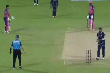 தவறு செய்யாத அஸ்வினை முறைத்த ராஜஸ்தான் வீரர்.. கொந்தளிக்கும் ரசிகர்கள்!