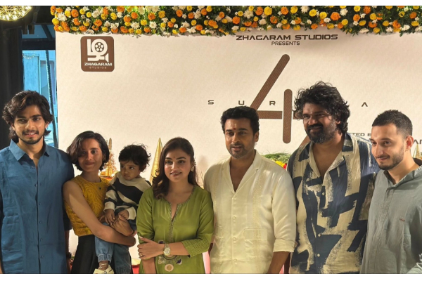 சூர்யா 47 படத்தின் படப்பிடிப்பு தொடக்கம்.. மிரட்டலான இயக்குநர்! அதிகாரப்பூர்வ அறிவிப்பு | Suriya 47 Movie Poojai Happened Today சூர்யா 47 படத்தின் படப்பிடிப்பு தொடக்கம்.. மிரட்டலான இயக்குநர்! அதிகாரப்பூர்வ அறிவிப்பு | Suriya 47 Movie Poojai Happened Today