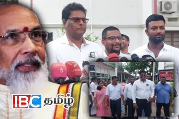 வி.மணிவண்ணன் தலைமையில் தமிழ் மக்கள் கூட்டணி வேட்புமனு தாக்கல்