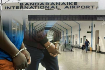 பல இலட்சம் பெறுமதியான பொருட்களுடன் கட்டுநாயக்கவில் இருவர் கைது