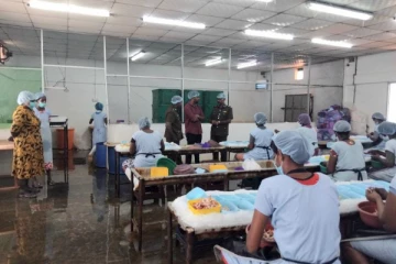 கிளிநொச்சியில் கடலுணவு கொள்வனவு தொழிற்சாலைகளில் திடீர் பரிசோதனை