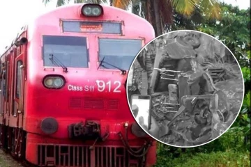 முச்சக்கர வண்டியை மோதித்தள்ளிய தொடருந்து! ஸ்தலத்திலேயே பலியான சாரதி