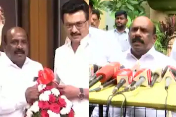 திமுகவில் இணைந்தார் மனோஜ் பாண்டியன் - பரபரக்கும் அரசியல் களம் | Manoj Pandian Joins Dmk Criticizes Edappadi திமுகவில் இணைந்தார் மனோஜ் பாண்டியன் - பரபரக்கும் அரசியல் களம் | Manoj Pandian Joins Dmk Criticizes Edappadi