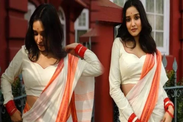 சேலையில் இவ்வளவு கவர்ச்சியா?ஒரே காணொளியில் நெட்டிசன்களை கவர்ந்த அனிகா சுரேந்திரன்