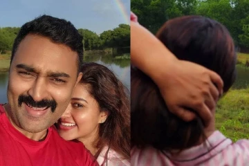 துளியும் மேக்கப் இல்லாமல் சினேகா! கணவருடன் உச்சக்கட்ட கொண்டாட்டத்தில் வெளியிட்ட புகைப்படம்