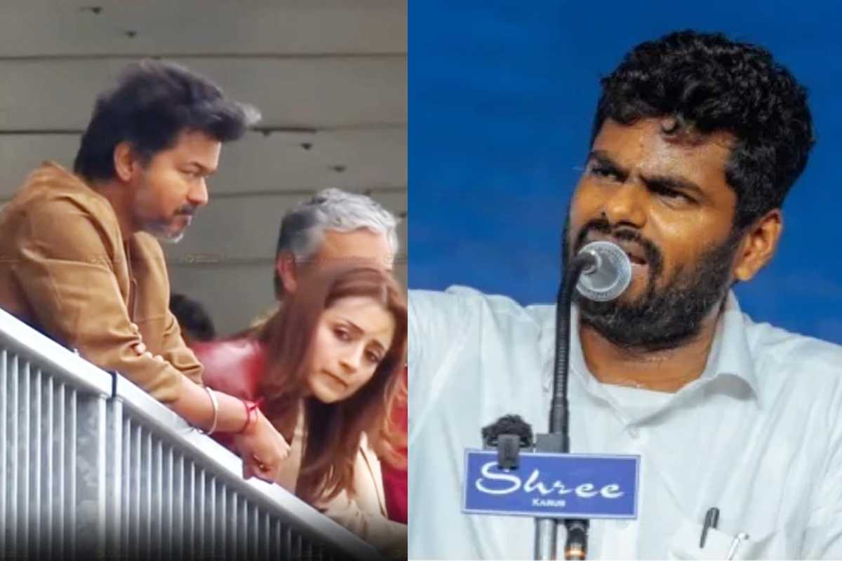 விஜய்யுடன் யார் எட்டிப் பார்த்தா என்ன..தேவையில்லாதது!! அண்ணாமலை கருத்து.. | Annamalai Urges Vijay Prioritize Local Investment விஜய்யுடன் யார் எட்டிப் பார்த்தா என்ன..தேவையில்லாதது!! அண்ணாமலை கருத்து.. | Annamalai Urges Vijay Prioritize Local Investment