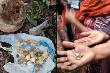 பாடசாலையிலிருந்து வெளிவந்த தங்கப் புதையல்!