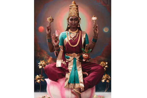 கடவுள் கருப்பா இருக்க கூடாதா? பிக்பாஸ் சுருதியின் வைரலாகும் போட்டோஷூட்! குவியும் வாழ்த்துக்கள் | Bigg Boss Sruthi Dark Themed Goddess Lakshmi