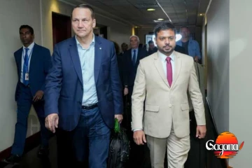 ශ්‍රී ලංකාවට පැමිණි පෝලන්ත විදේශ ඇමති