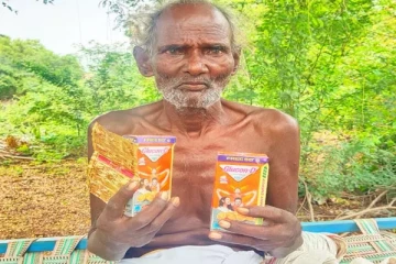 அதீத பக்தியால் 45 ஆண்டுகளாக உணவில்லாமல் வாழ்ந்து வரும் விசித்திர மனிதர்!