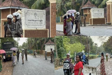 கேப்பாப்புலவு இராணுவ முகாம் முன்பாக கவனயீர்ப்பு போராட்டம்: பலப்படுத்தப்பட்டுள்ள பாதுகாப்பு