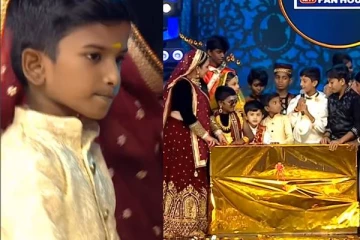 சரிகமப லிட்டில் சாம்ஸ் 4!! திவினேஷுக்கு சக போட்டியாளர்கள் செய்த செயல்..வீடியோ..