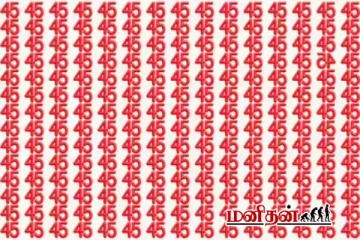 Optical Illusion: தலைகீழான 45ஐ வெறும் 5 வினாடிகளில் கண்டுபிடிக்க முடியுமா?