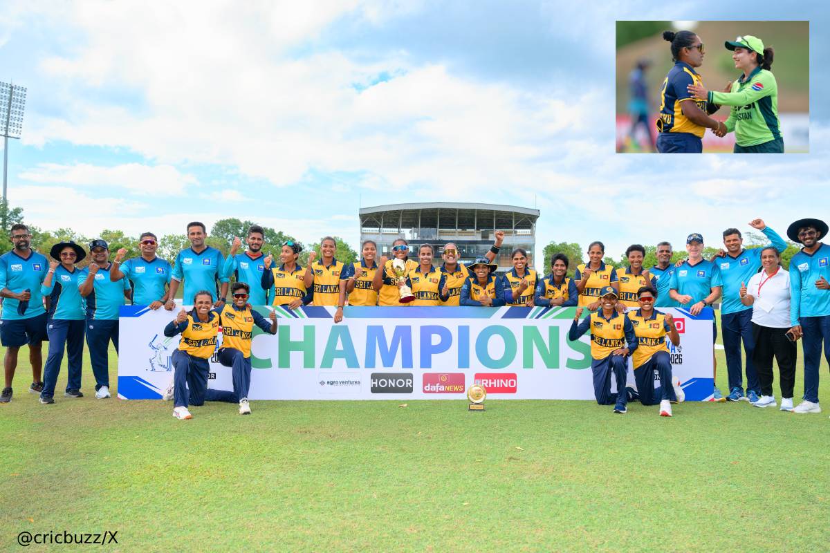 Sri Lanka vs Pakistan Women Odi Series 2026
