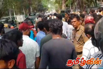 வவுனியாவில் பிடியாணை பிறப்பிக்கப்பட்ட நபரை கைது செய்த போது குழப்ப நிலை : மேலும் இருவர் கைது