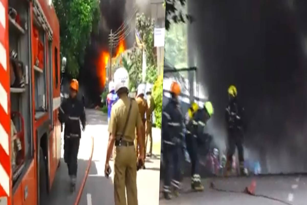 நாட்டை உலுக்கிய ஹோமாகம தொழிற்சாலை தீ விபத்து - நேரில் கண்ட தொழிலாளியொருவர் வெளியிட்ட காரணம் | Homagama Factory Fire Electrical Leakage நாட்டை உலுக்கிய ஹோமாகம தொழிற்சாலை தீ விபத்து - நேரில் கண்ட தொழிலாளியொருவர் வெளியிட்ட காரணம் | Homagama Factory Fire Electrical Leakage
