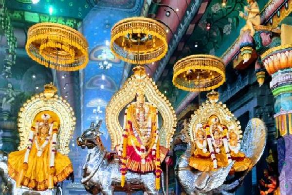 வரலாற்றுப் பிரசித்தி பெற்ற நயினை  நாகபூஷணி அம்மன்  கொடியேற்றம் (Photos) | Famous Naina Nagapusani Goddess Festival