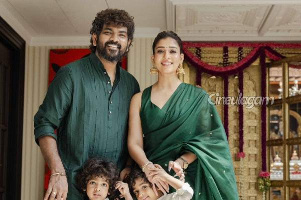 நடிகை நயன்தாரா யாருடன் தீபாவளி கொண்டாடி இருக்கிறார் பாருங்க | Nayanthara Diwali Celebration With Telugu Stars