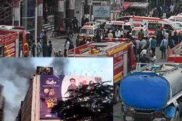 பாகிஸ்தானின் வணிக வளாகத்தில் தீ விபத்து : 11பேர் பலி