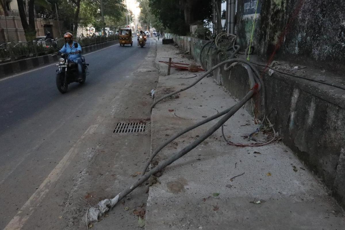 முறைகேடு புகார்.., சென்னை நடைபாதை திட்ட டெண்டர்கள் ரத்து | Tenders For Footpath Project In Chennai Cancelled