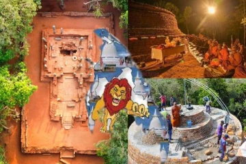 தமிழர் தாயக மக்களை மீண்டுமொரு மத யுத்தத்திற்கு வலிந்து ஈர்க்கும் சிங்கள தேசம்!