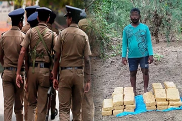 யாழில் பெருந்தொகையான கேரள கஞ்சாவுடன் ஒருவர் கைது