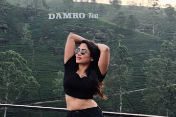 இலங்கையில் விஜய் டிவி சீரியல் நடிகை.. எங்கே சென்றிருக்கிறார் பாருங்க