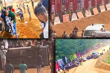 இலங்கையில் இன்று இடம்பெற்ற கோர விபத்து: ஸ்தலத்தில் ஏழு பேர் பலி!