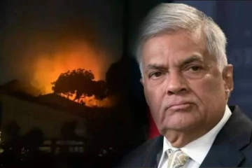 ரணிலின் வீட்டை தீயிட்டுக் கொளுத்திய போராட்டக்காரர்கள்: பொதுமக்களின் உதவியை நாடும் பொலிஸார்