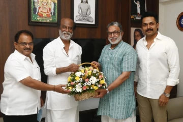 ரஜினியை திடீரென சந்தித்த நடிகர் சங்க நிர்வாகிகள்! இதற்காகத்தானா?