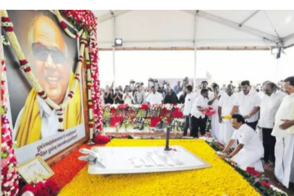 கருணாநிதிக்கு மெரினாவில் இடம் கொடுக்க மறுத்தற்கு காரணம் இது தான் - விளக்கம் கொடுத்த முதல்வர் | Karunanidhi Place Marina Chief Minister