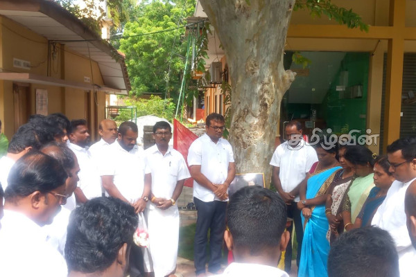 உண்ணா நோன்பிருந்து தியாக தீபம் திலீபனுக்கு பருத்தித்துறையில் அஞ்சலி! | Procession Of Lamp Dileepan Begins In Jaffna