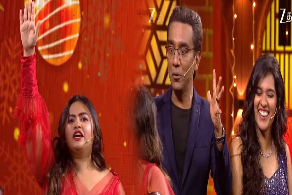 சமையல் எக்ஸ்பிரஸ்: Dr. Pal சொன்ன டயட் பிளான்... தொகுப்பாளினி Zoya- வின் புதிய சபதம்! | Samayal Express Christmas Special Dr Pal