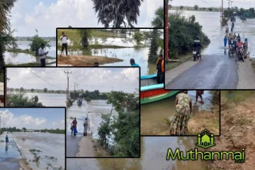 மட்டக்களப்பில் வெள்ள நீரால் போக்குவரத்திற்கு ஏற்பட்டுள்ள பாதிப்பு