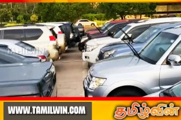 இன்றும் காலி முகத்திடலில் குவிந்த முன்னாள் அமைச்சர்களின் வாகனங்கள்