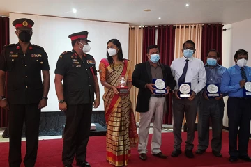 கோவிட் தொற்றை தடுப்பதற்கு பணியாற்றிய ஊழியர்களுக்கு கிடைத்த கௌரவம்