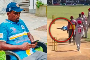 நடு மைதானத்தில் சரிந்த கிரிக்கெட் வீரர்! பின்னர் நடந்த துயரம்