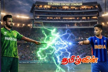 பரபரப்பான இந்தியா- பாகிஸ்தான் போட்டியில் ஜெயிக்க போவது யார்! வெற்றியிலக்கு 176..